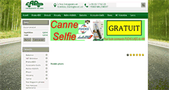Desktop Screenshot of cab-pieces-auto.com